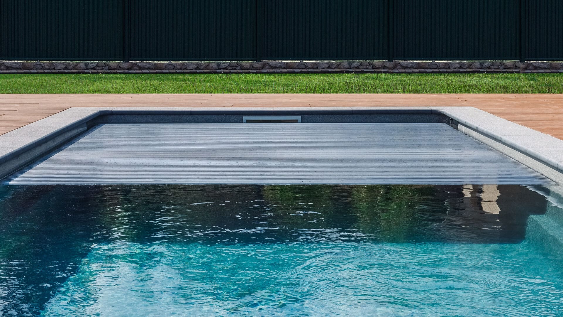 Image ambiance couverture piscine