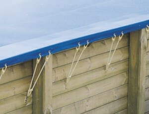 Bâche d'hivernage opaque piscine Bahia/Linéa 8,00 x 5,00 m