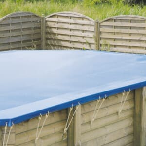 Bâche d'hivernage opaque  piscine Bahia 6,10 x 4,00 m