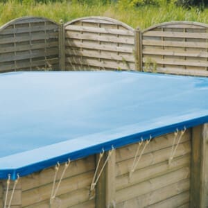 Bâche d'hivernage opaque piscine bois Bahia/Océa ø 5,10 m