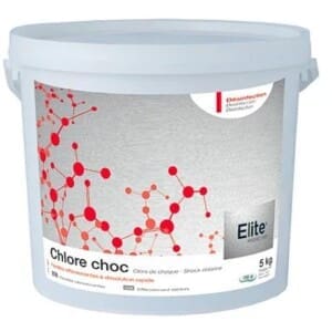 Chlore choc pastilles 20 g - 5 kg   ELITE HydroSud