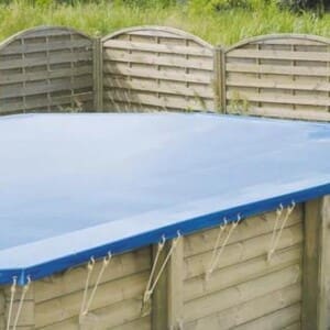 Bâche d'hivernage opaque piscine Bahia First 4.85 x 3.35 m