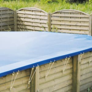 Bâche d'hivernage opaque piscine Bahia/Linéa 15,50 x 3,50 m