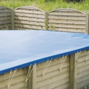 Couverture d'hiver opaque  piscine Azura 7,50 x 4,00 m