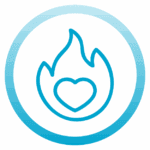 Picto flamme, acteurs passionnés PISCINES HydroSud