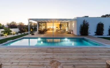 forme de piscine rectangulaire