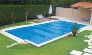 Couverture à barres opaque Hydrosafe 6 m x 3 m