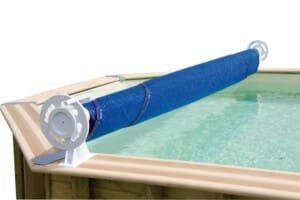 Enrouleur de bâche à bulles modèle luxe