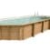 Piscine bois Océa 8,60 x 4,70 m -H. 1,30 m – liner sable