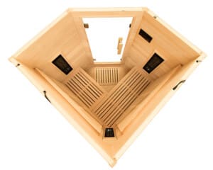 Cabine sauna à infrarouges PUREWAVE 3C