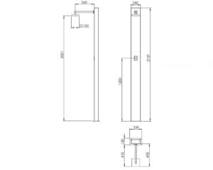 Douche Niagara Touchless