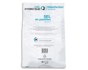Sel en pastille – sac de 25 kg – LABEL HYDRO SUD