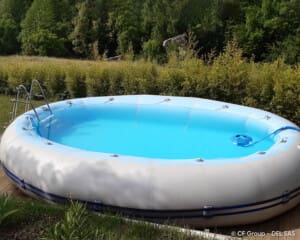 Piscine Ovline 6,30 x 9,20 m – H 1,30 m