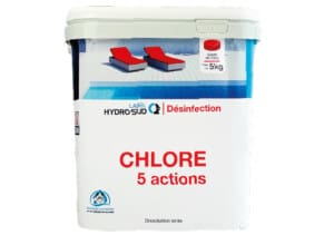 Chlore 5 actions