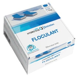 Cartouches floculantes (8 chaussettes) - 1 kg - LABEL HYDROSUD