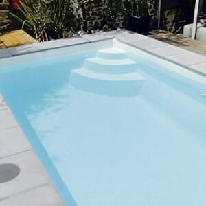 Piscine coque PALM 5.00 x 2.50 m- SPLASHÉO