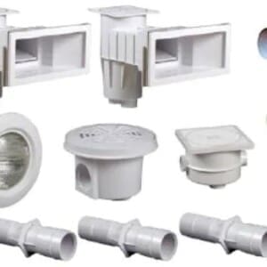 Kit pièces à sceller pour piscine béton 9 x 4 m