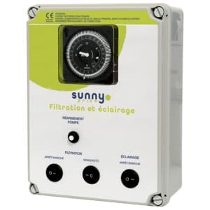 Coffret de filtration et éclairage - Sunny Price