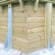 Piscine bois Linéa 8,00 x 5,00 m – H. 1,40 m – liner sable
